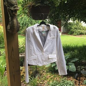 White Collared Blazer Jacket BNWT